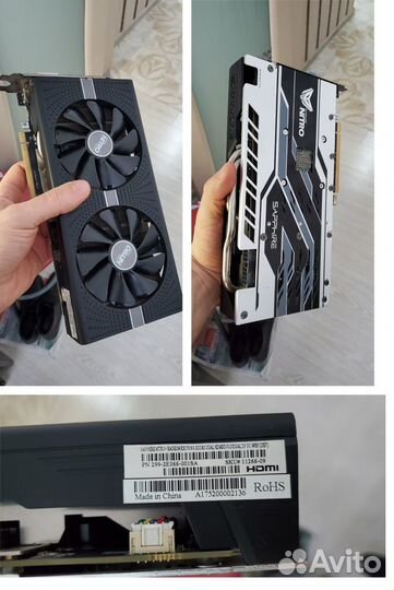 Видеокарты Amd Radeon RX570/RX580 8GB