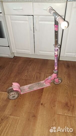 Самокат детский трехколесный бу