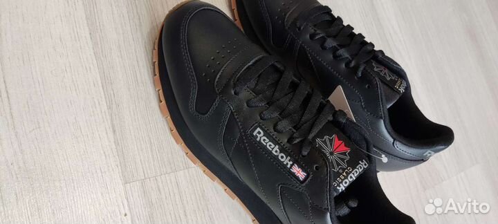 Оригинал Reebok Classic Lthr муж 39EU 25 см