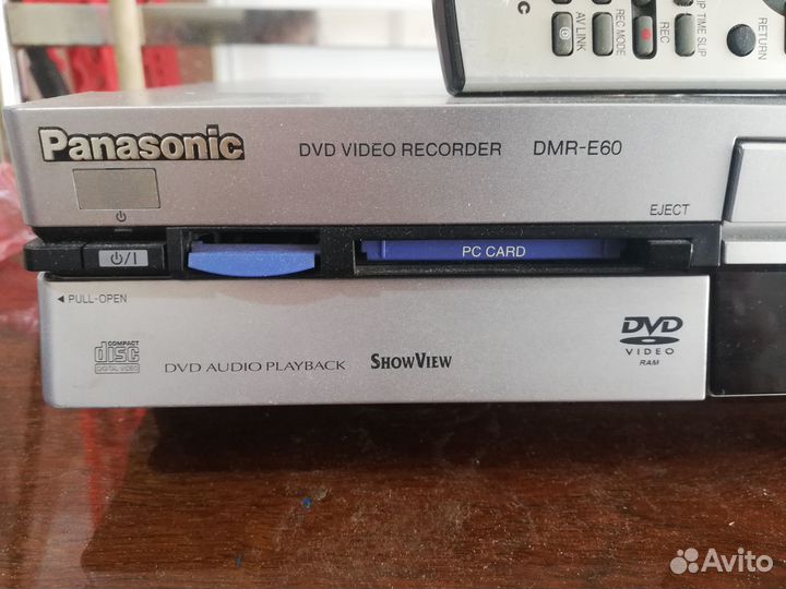 Panasonic DVD рекордер panasonic DMR-E60