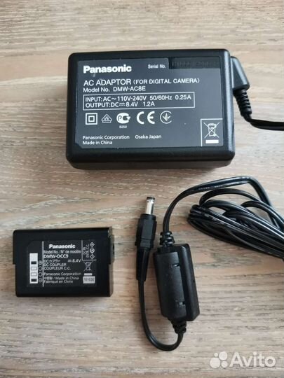 Сетевой адаптер Panasonic DMW-AC8 + DMW-DCC9