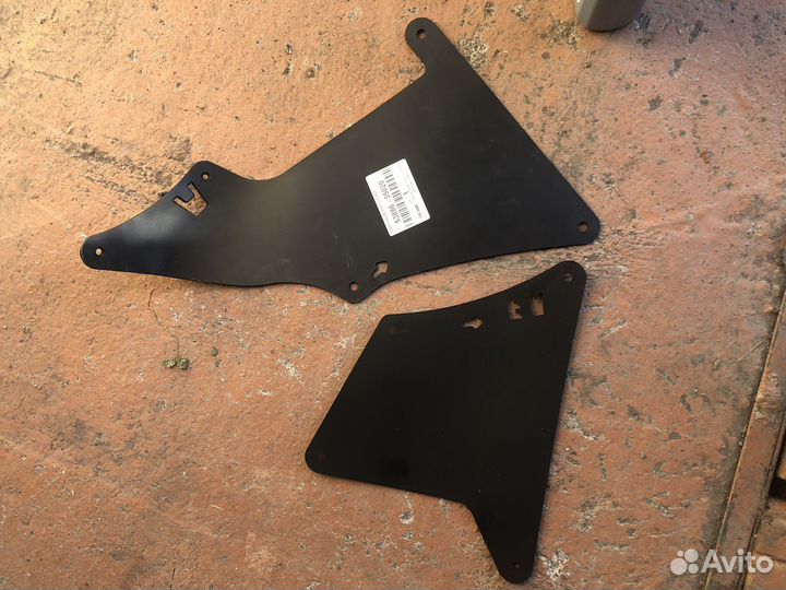 Пыльники колёсных арок prado150