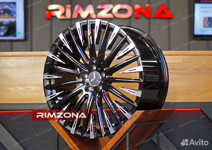 Кованые диски R21 на Mercedes S-class