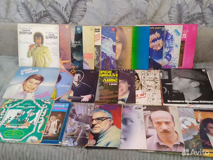 Виниловые пластинки СССР