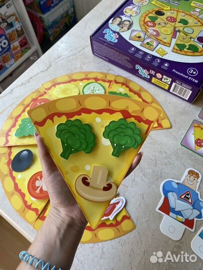 Комплект из 3 игр с липучками