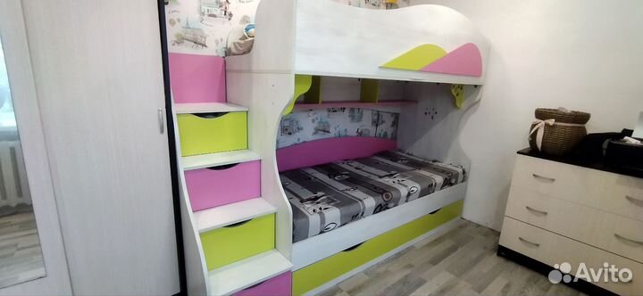 Двухъярусная кровать бу