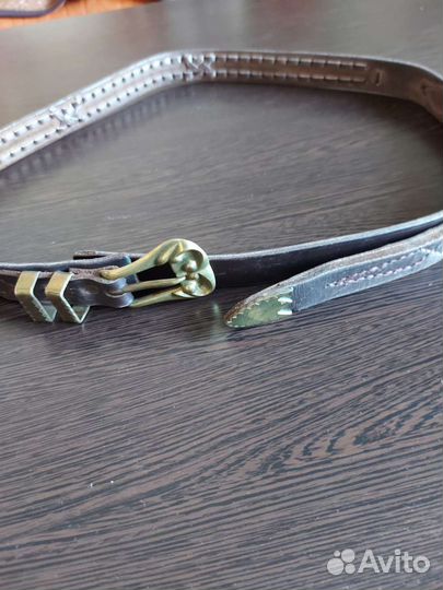 Ремень брючный кожаный