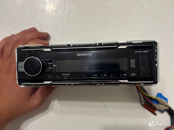 Магнитола Kenwood KMM-122Y