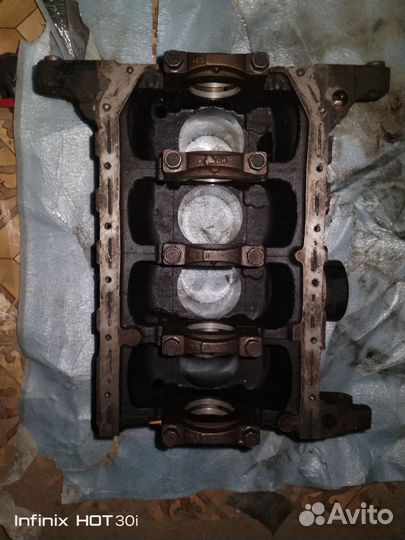 Блок двигателя на киа спектра