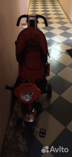 Детский трехколесный велосипед бу