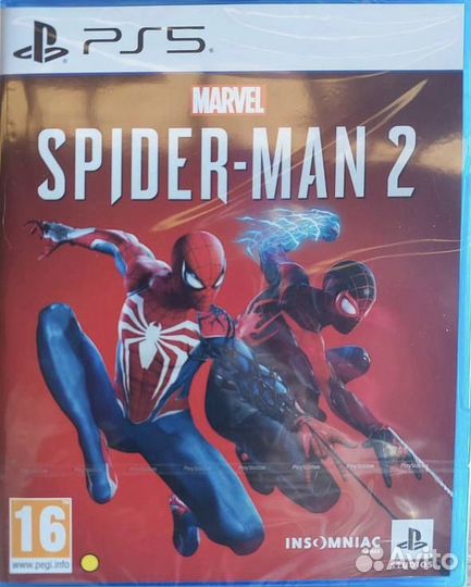 Spider man 2 ps5 диск