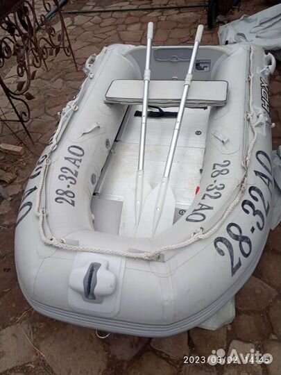 Лодка пвх HDX 240 аллюминевый паел