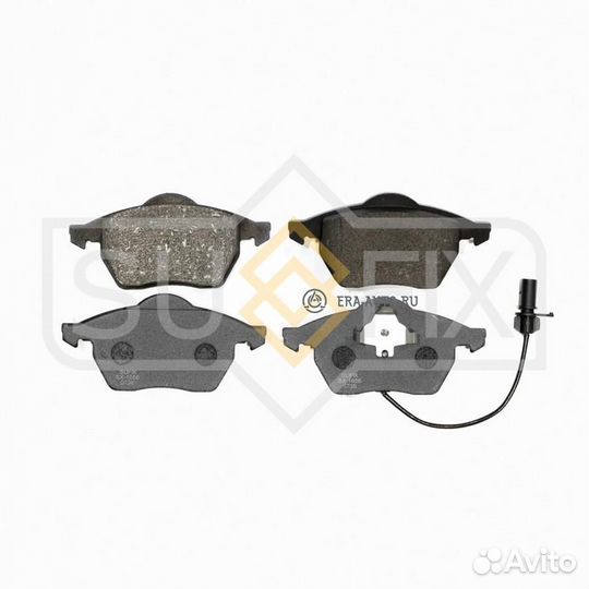 Sufix SX1656 Колодки тормозные дисковые перед прав