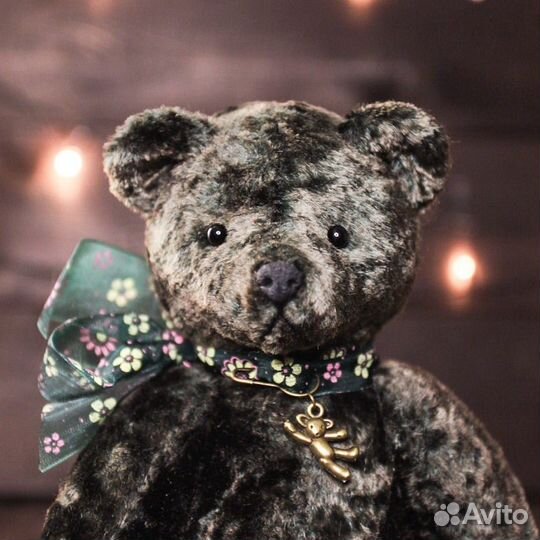 Советский плюшевый мишка тедди ручной работы