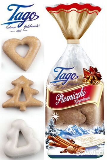 Tago Имбирные пряники, домик (Польша)