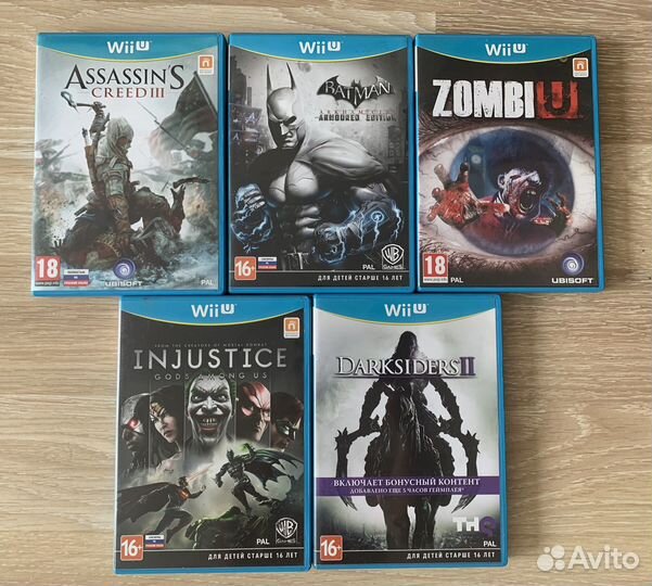 Игровая приставка Nintendo Wii U (Мега комплект)