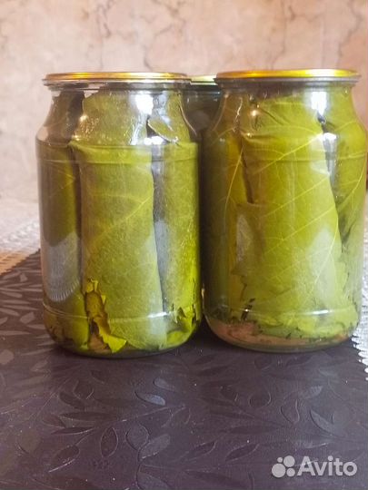 Виноградные листья для долмы