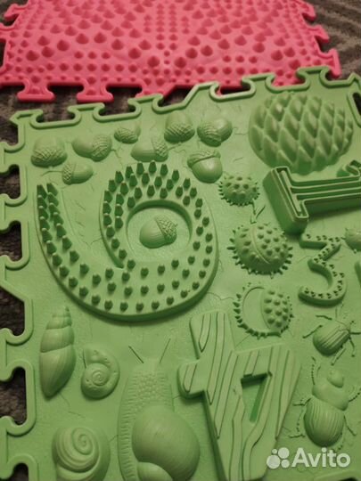 Детский коврик пазл ортопедический ортоша