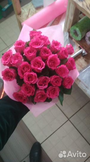 Букет из роз, 25 шт с доставкой в Севастополе