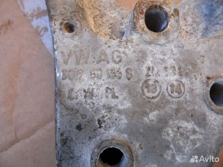 Кронштейн подушки двигателя фольксваген поло фабия