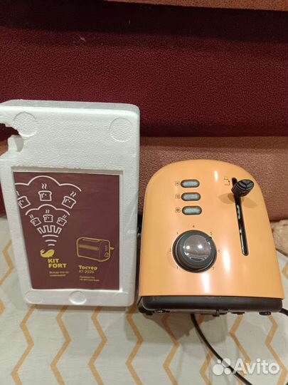 Тостер новый