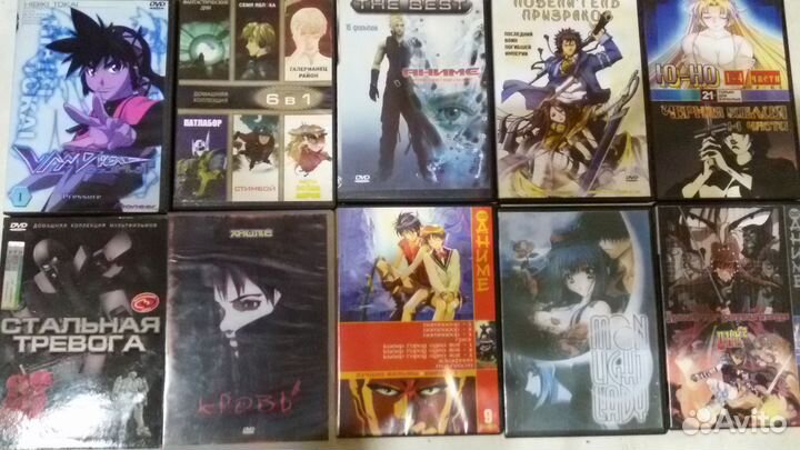 Аниме мультики на DVD