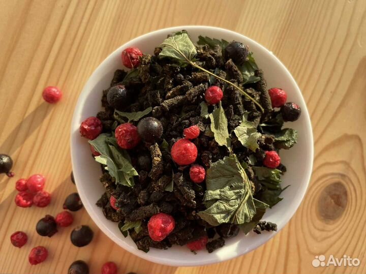 Иван-чай со смородиной 1 килограмм, много ягод