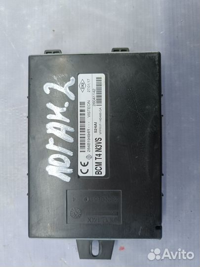Блок комфорта иммобилайзера Renault logan 2