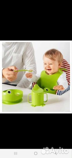 Набор детской посуды IKEA