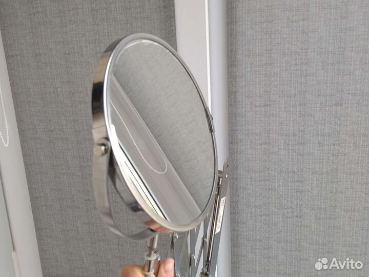 Зеркало круглое раздвижное настенное, IKEA Frack