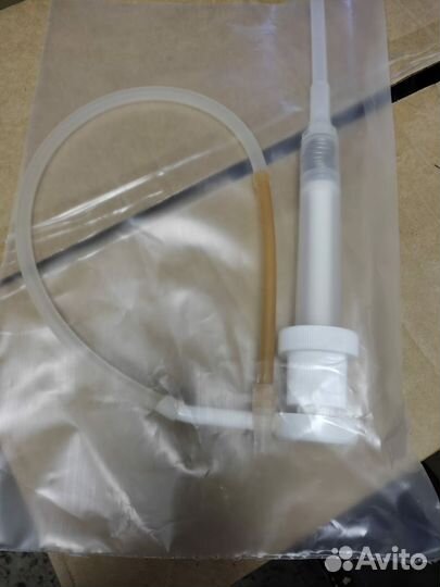 Насос для замены масла в редукторе