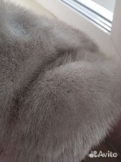 Норковая шапка мужская