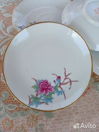 Чайные блюдца старый Китай