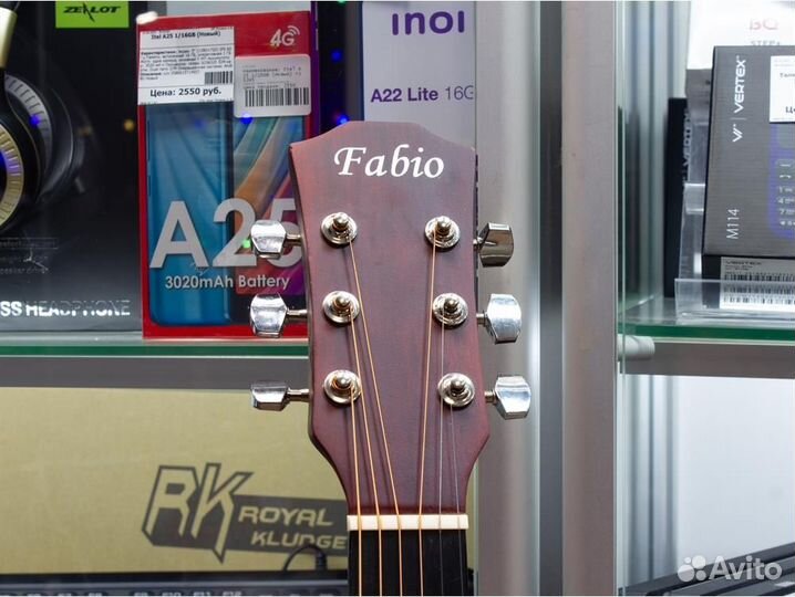 Акустическая гитара Fabio FB-D38S Sapele (Б/У)