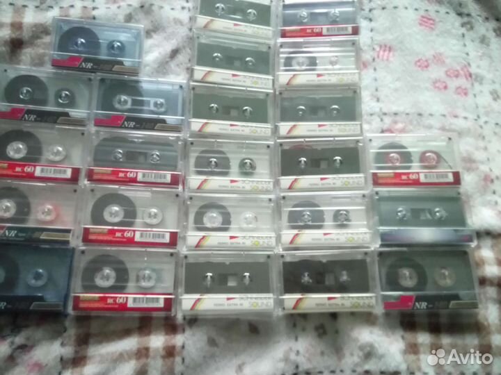 Кассеты с Ферум-хром, ферум чистые, футляры