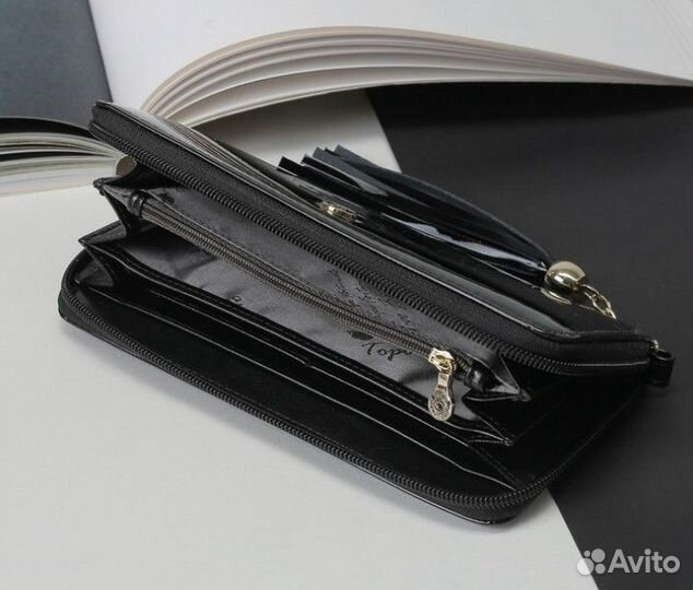 Портмоне женское Topo Fortunato кожа лак