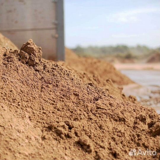 Песок карьерный с доставкой