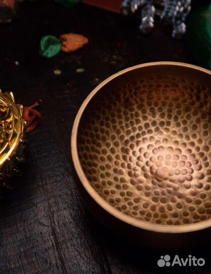 Поющая тибетская чаша + Браслет В Подарок