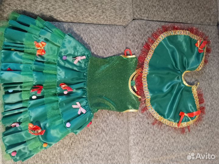 Новогодний костюм для девочки 110