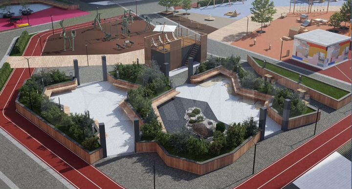 2-к. квартира, 50,8 м², 4/23 эт.