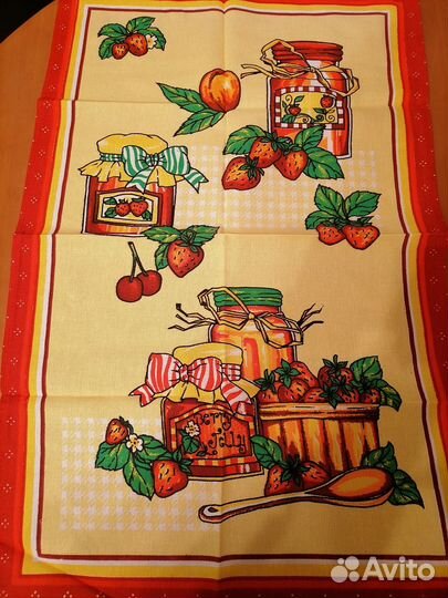 Набор кухонных полотенец п/Лен и рогожка новые