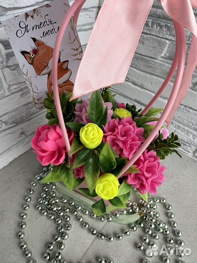 Букет из мыла