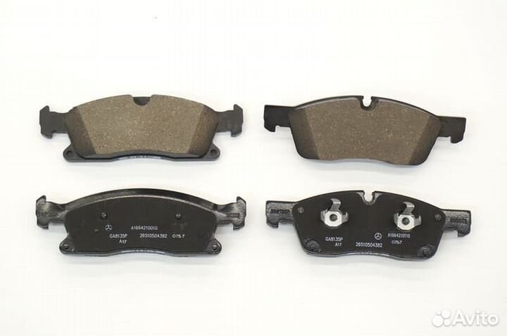 A 007 420 81 20 Колодки передние, mercedes-benz