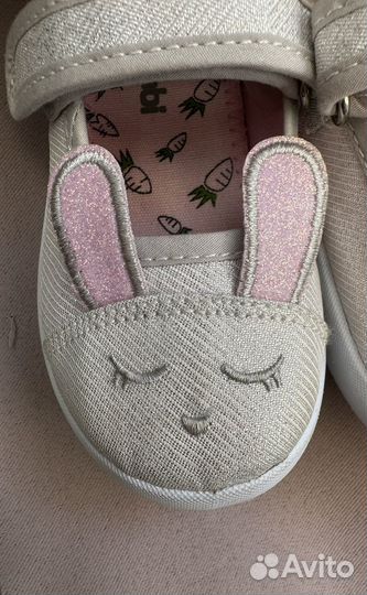 Туфли летние для девочки 22