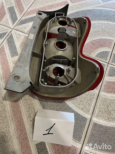 Фонарь задний (фара, стоп) Smart Fortwo 450 Cabrio