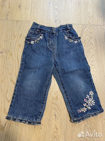 Вещи 74-80-86 из джинсы