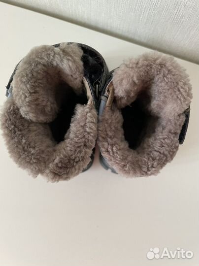 Ботинки зимние 21 кожаные