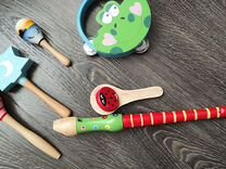 Музыкальные инструменты для детей деревянные