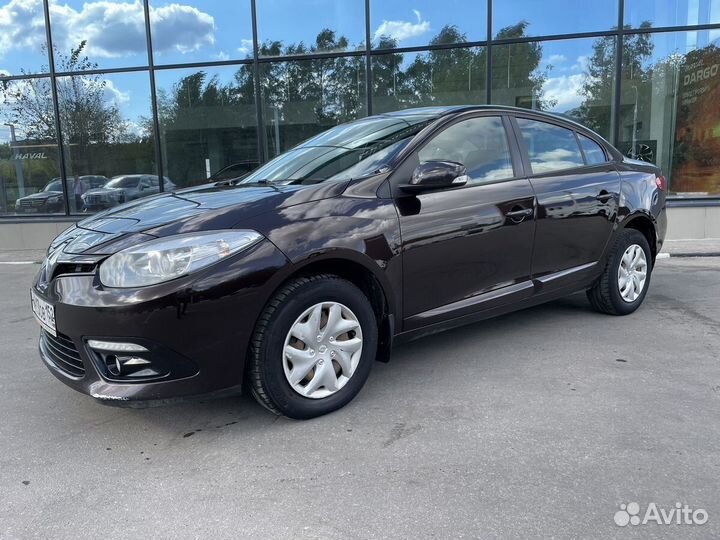 Renault Fluence 1.6 CVT, 2014, 140 000 км