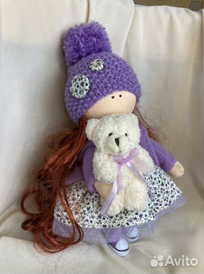Кукла текстильная, интертерная